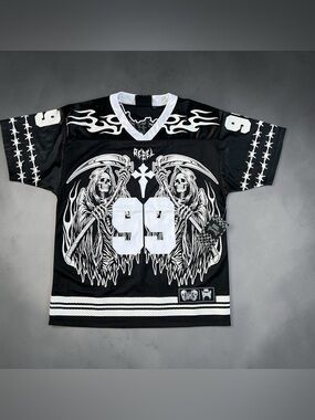 Rebels Vengeance Grim Reaper Jersey 99 Embroidered Graphic